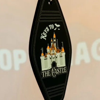Keys to the Castle keychain