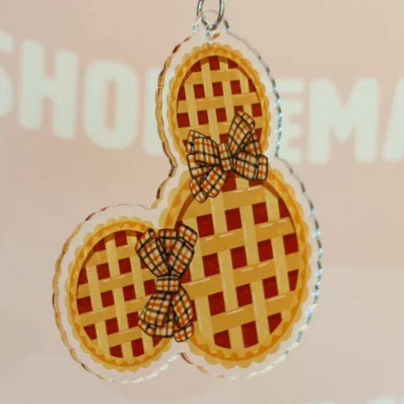 Sweet as Pie bag charm